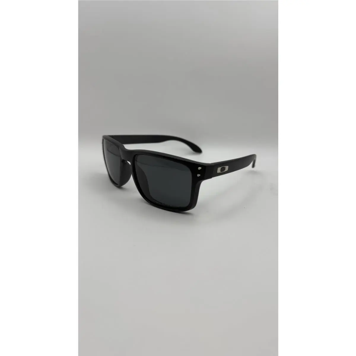 Holbrook OO9244 Matte Black Frame Polarized Black Lens Sunglasses 56mm by Oakley