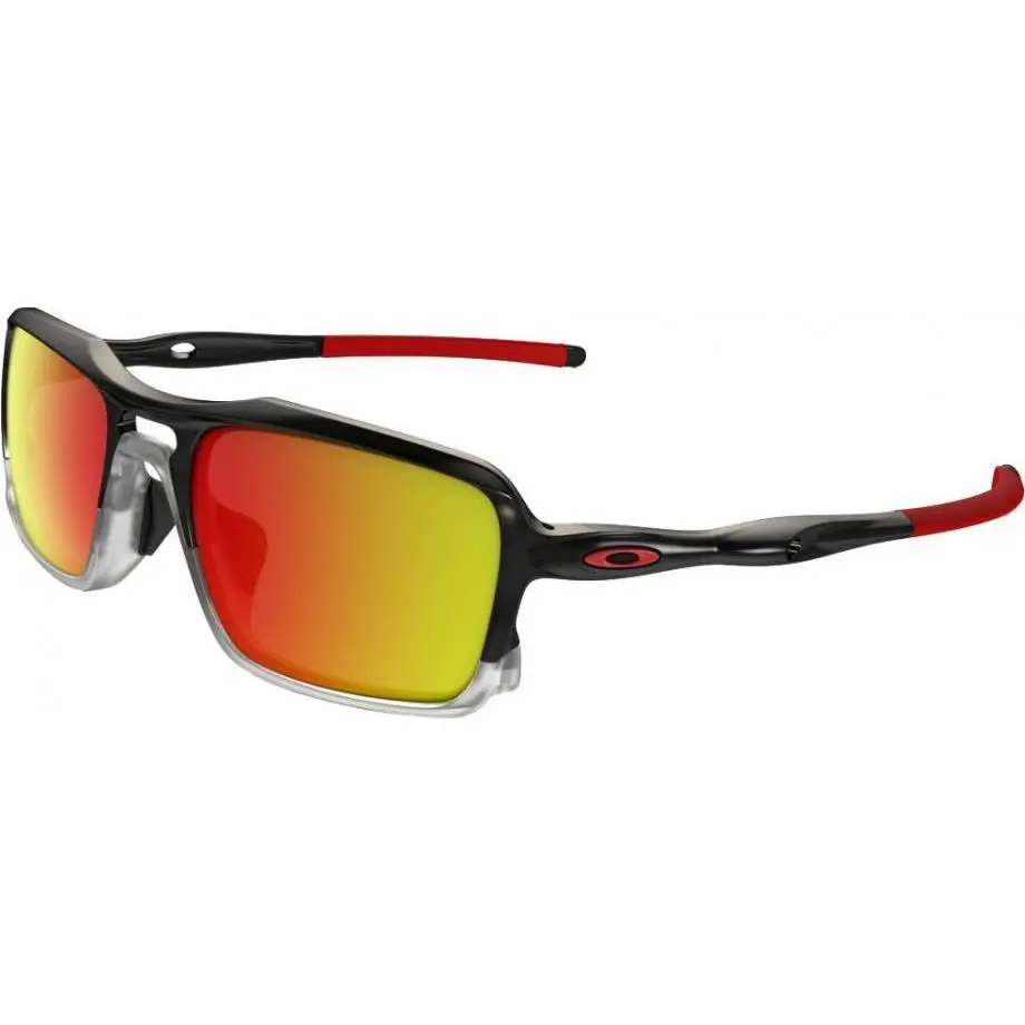 - Triggerman - Sunglasses Black Ink / Ruby Iridium OO9266-10 by Oakley