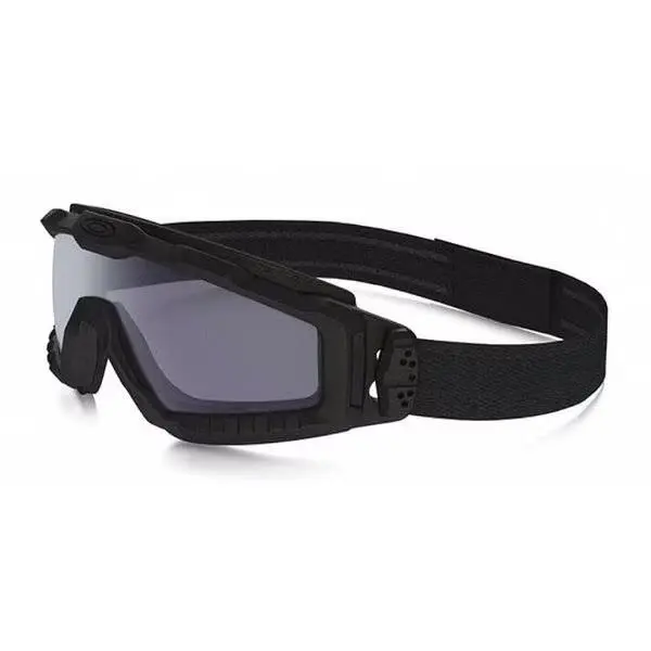 Halo Safety Glasses Anti-scratch Gray Lens Matte Black Frame by Oakley