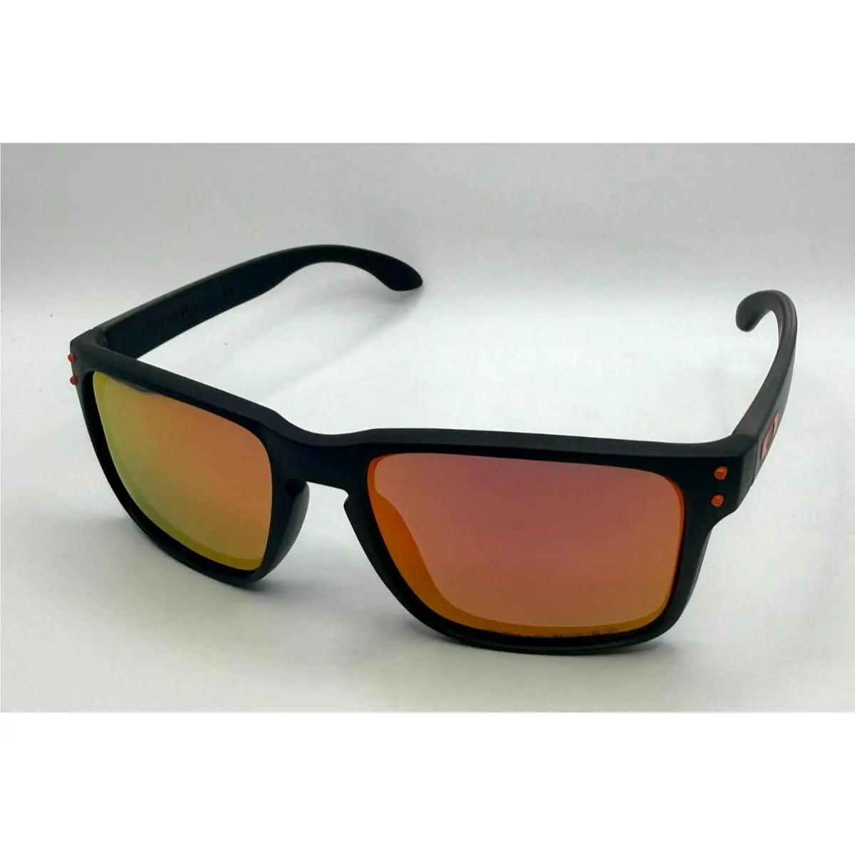 Holbrook OO9244 Matte Black Frame Polarized Ruby Lens Sunglasses 56mm by Oakley