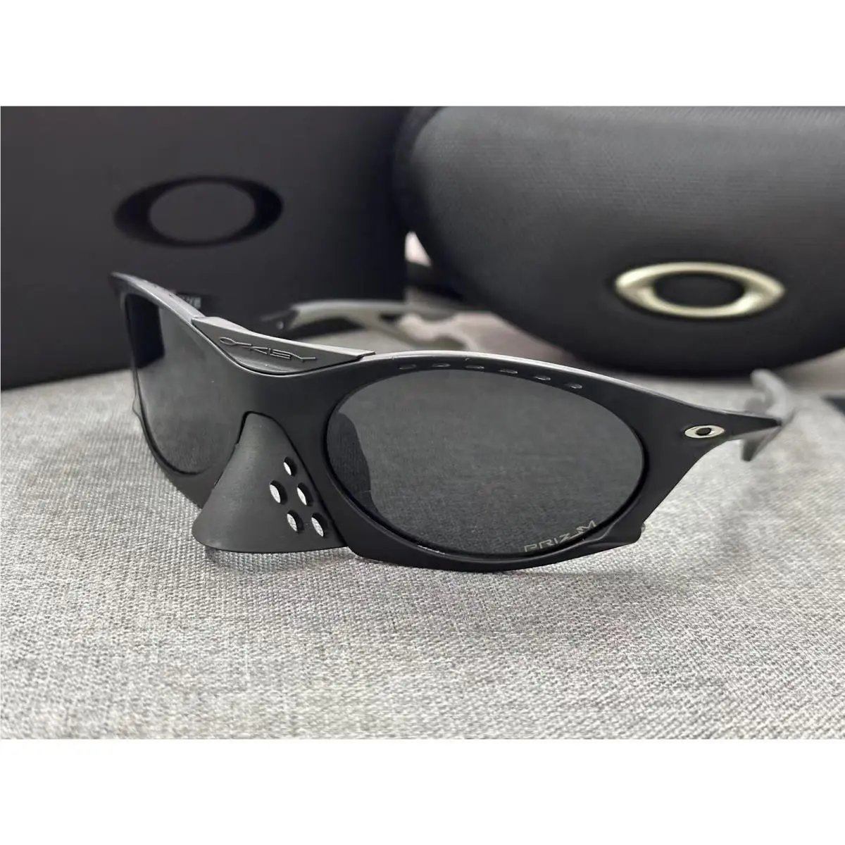 Plantaris Sunglasses Prizm Lenses Black Frame by Oakley