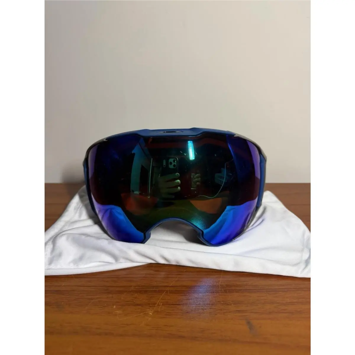 Oakley Airbrake XL Snowboard Ski Goggles Teal Poseidon Brush Prizm Jade
