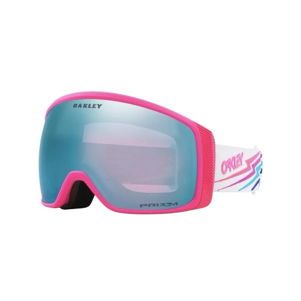Oakley Flight Tracker M White Bolt W/prizm Sapphire Iridium Gblsnow Goggles 2025