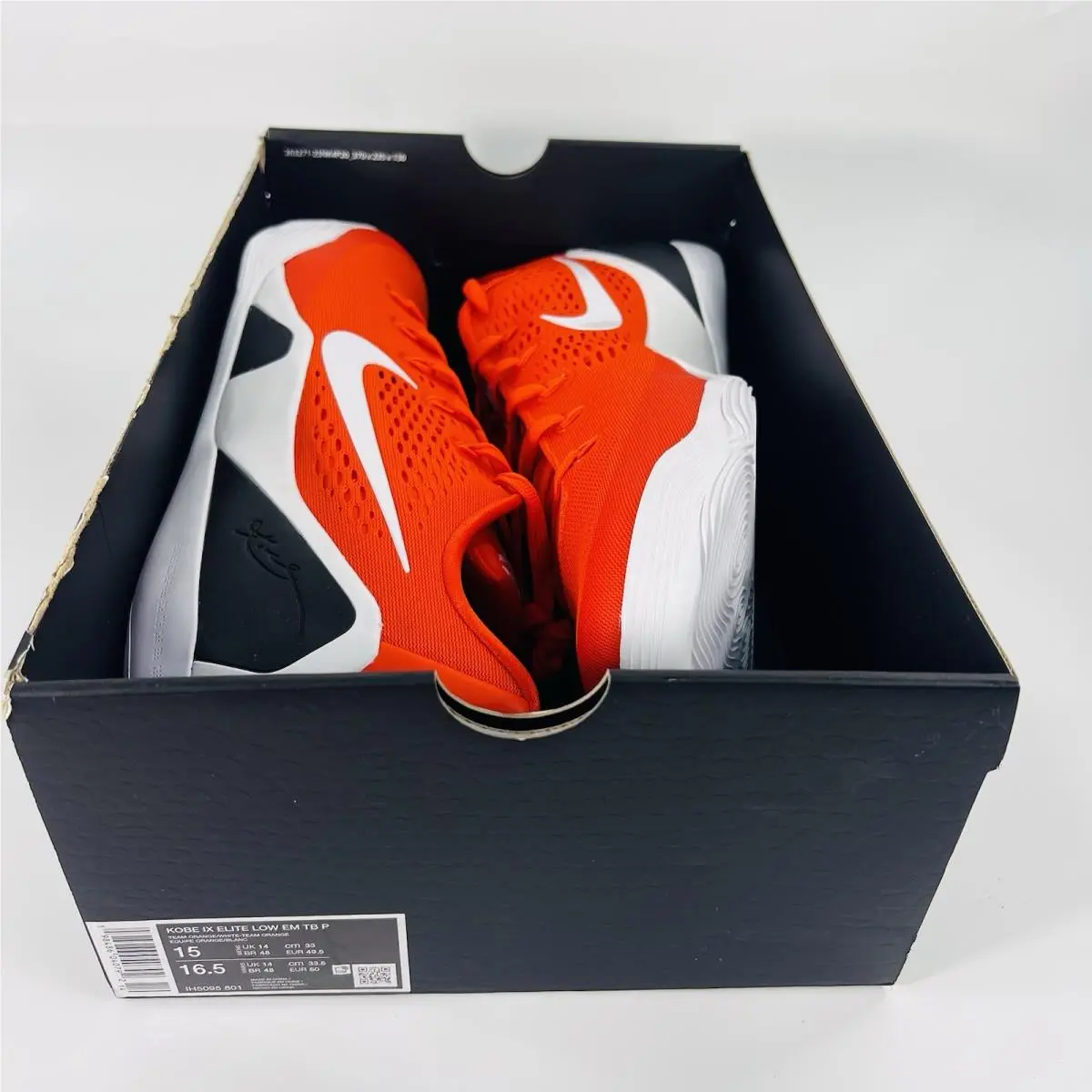 Nike shoes - Nike Kobe 9 Elite - Kobe Elite - IH5095-801 - Orange 5