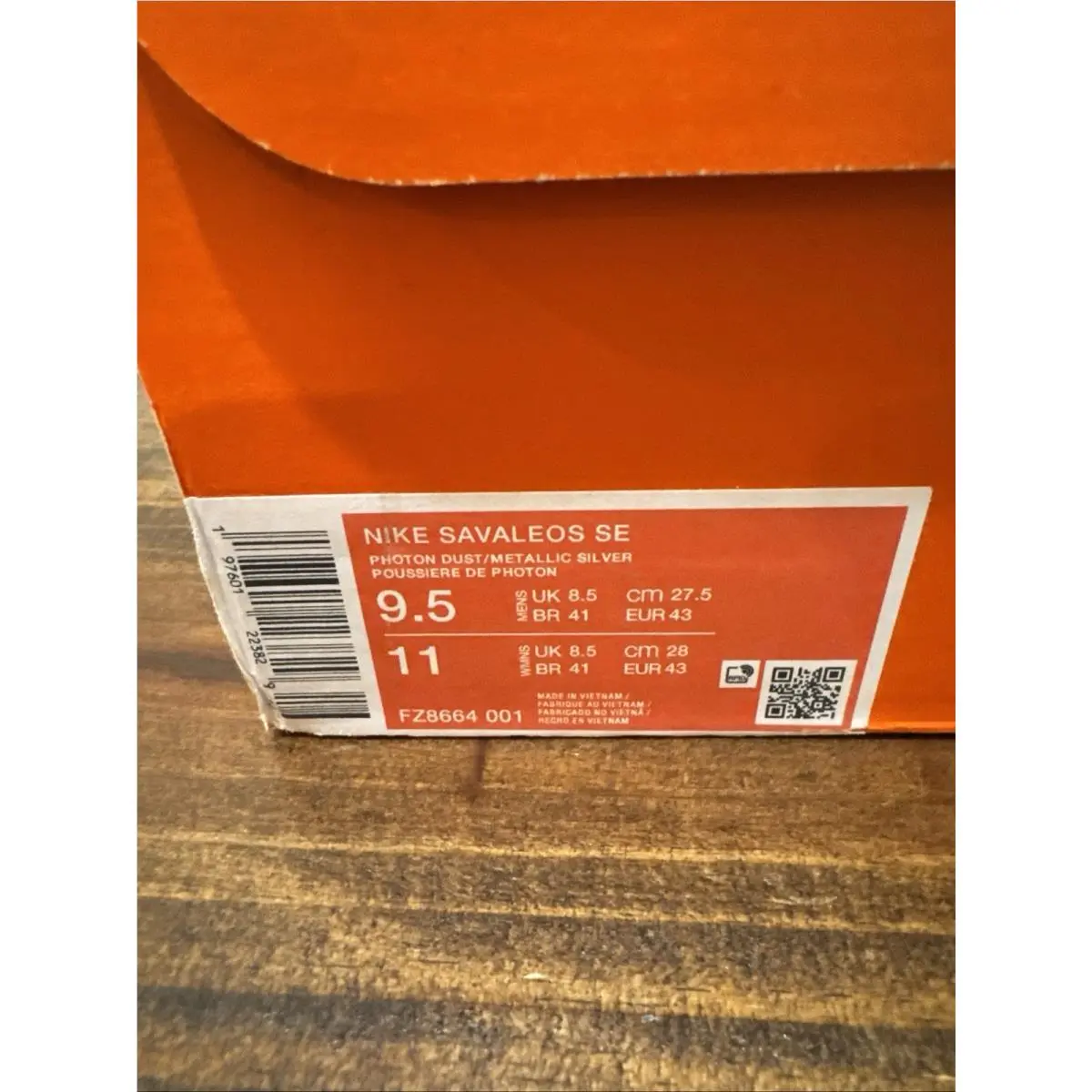 Nike shoes - Nike Savaleos - Savaleos - FZ8664-001 - White 5
