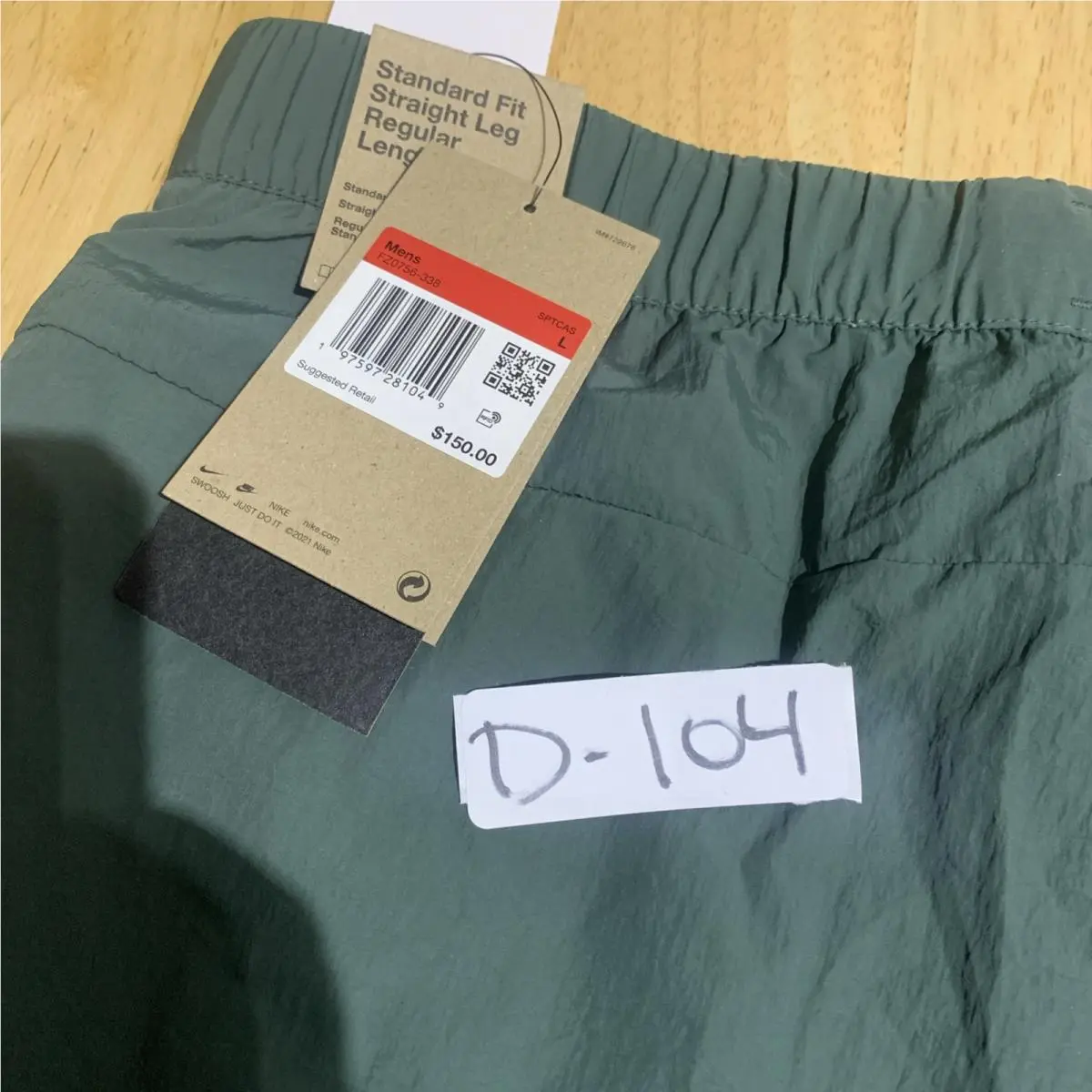 Nike clothing - Nike Tech - Tech - FZ0756-338 - Green (UPC: 197597281049) 5