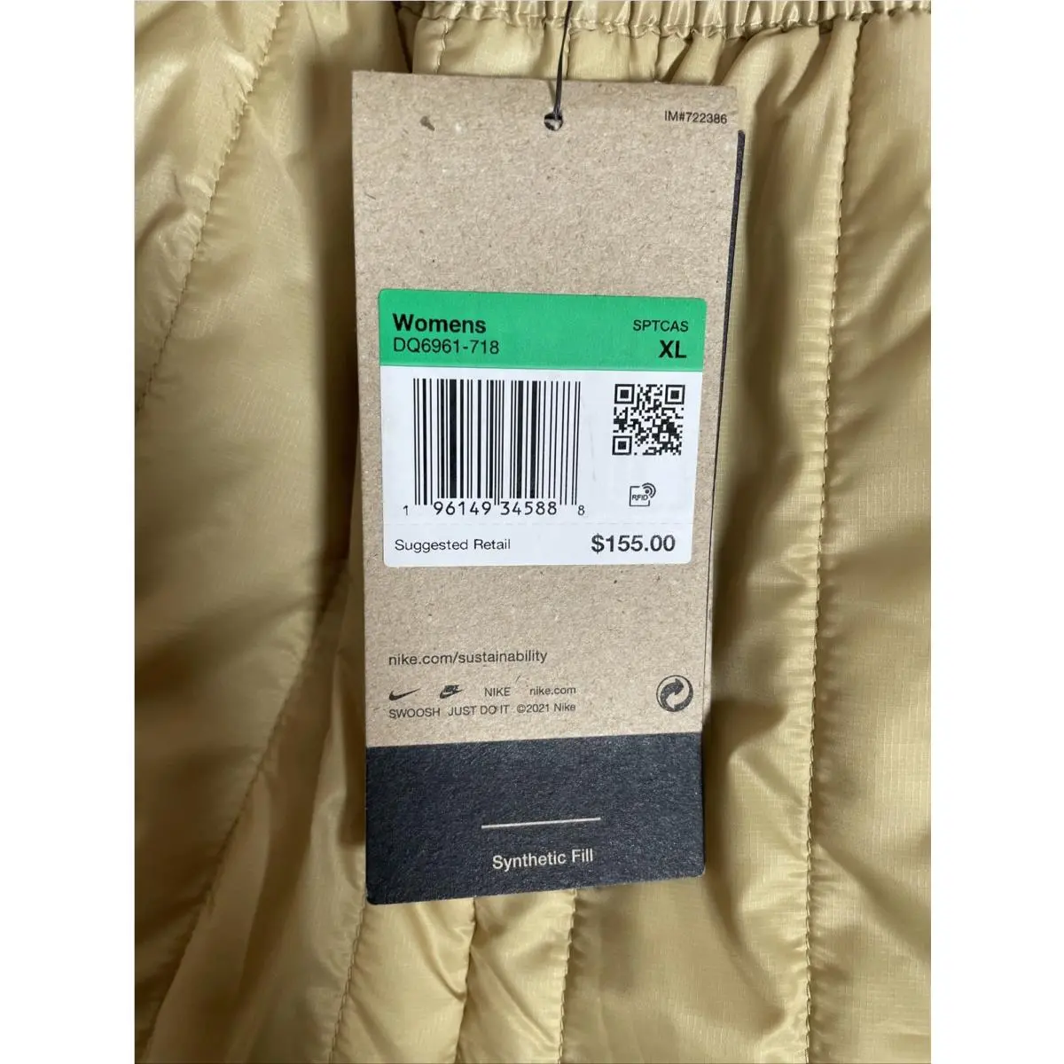 Nike clothing - Nike Tech Pack - Tech Pack - DQ6961-718 - Gold (UPC: 0196149345888) 16