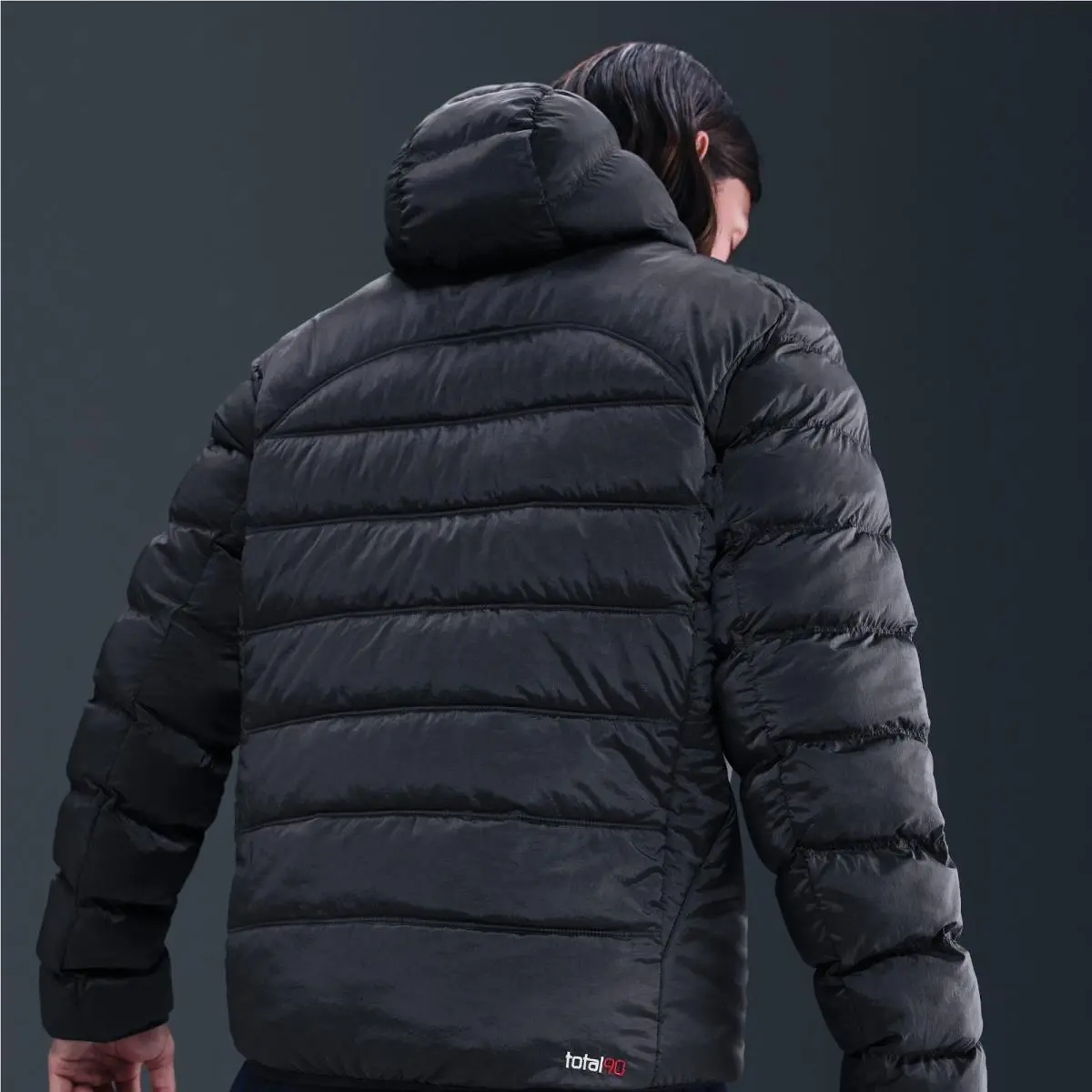 Nike clothing - Nike Total 90 Therma-FIT Soccer Puffer Jacket - HV3507043 - Black (UPC: 198484321329) 0