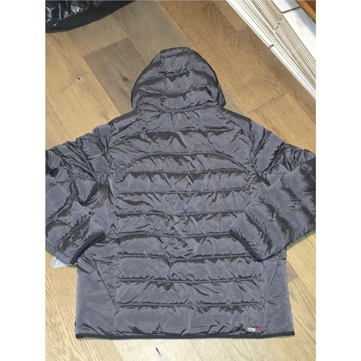 Nike clothing - Nike Total 90 Therma-FIT Soccer Puffer Jacket - HV3507043 - Black (UPC: 198484321329) 3