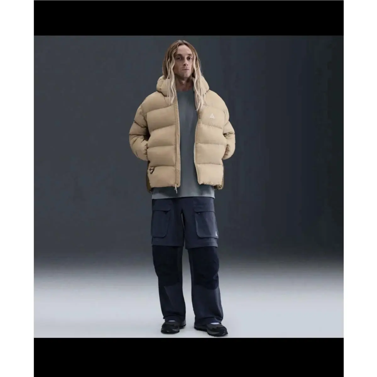 Nike clothing - Lunar Lake PrimaLoft® Therma-FIT ADV Loose Hooded Jacket - FV8909-297 - Parachute Beige 16