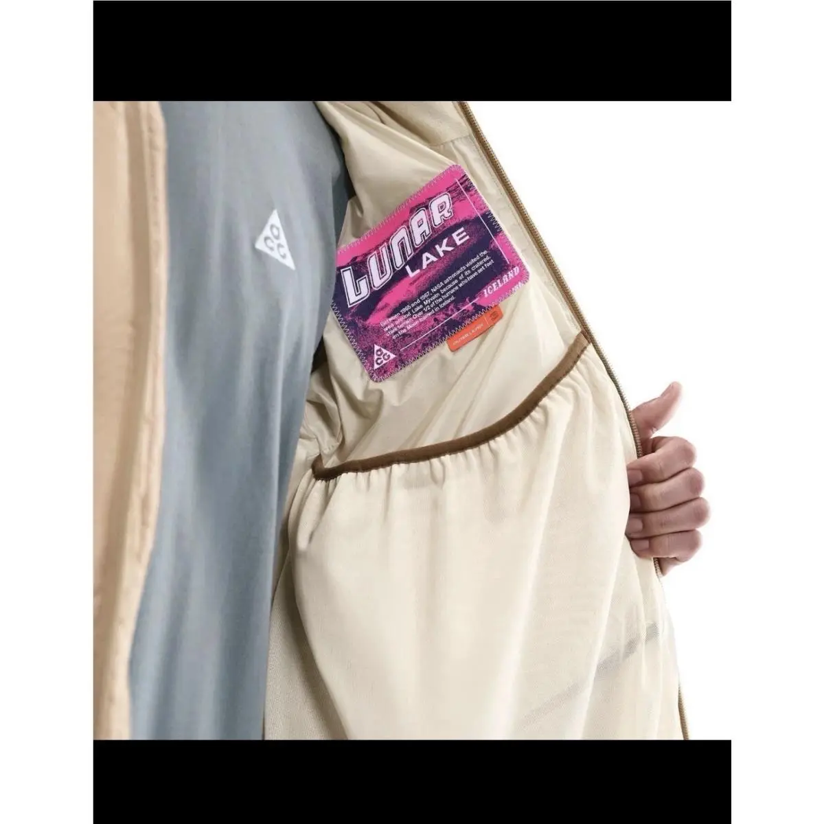 Nike clothing - Lunar Lake PrimaLoft® Therma-FIT ADV Loose Hooded Jacket - FV8909-297 - Parachute Beige 18