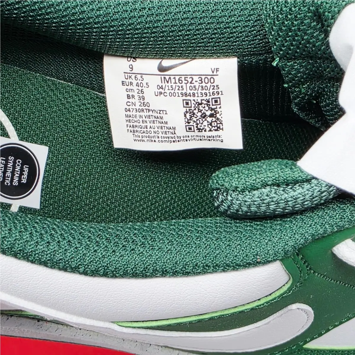 Nike shoes - Nike Court Vision - Court Vision - IM1652-300 - Green 3