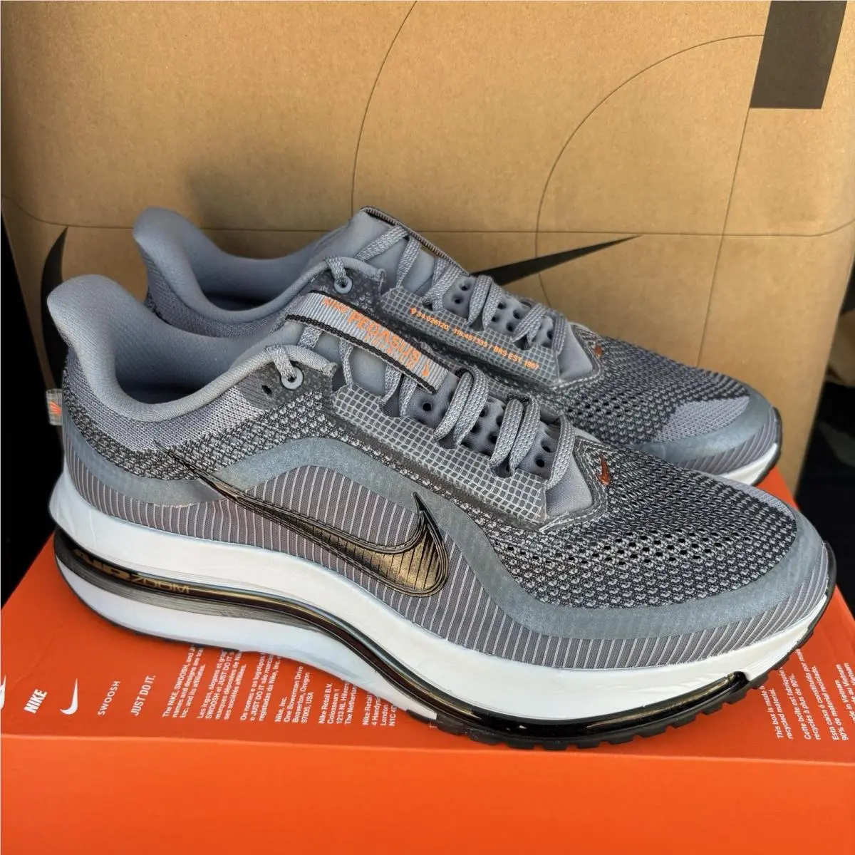 Pegasus Premium Cool Grey Wolf Gray Black Nby HQ2592-014 Men’s 12 by Nike