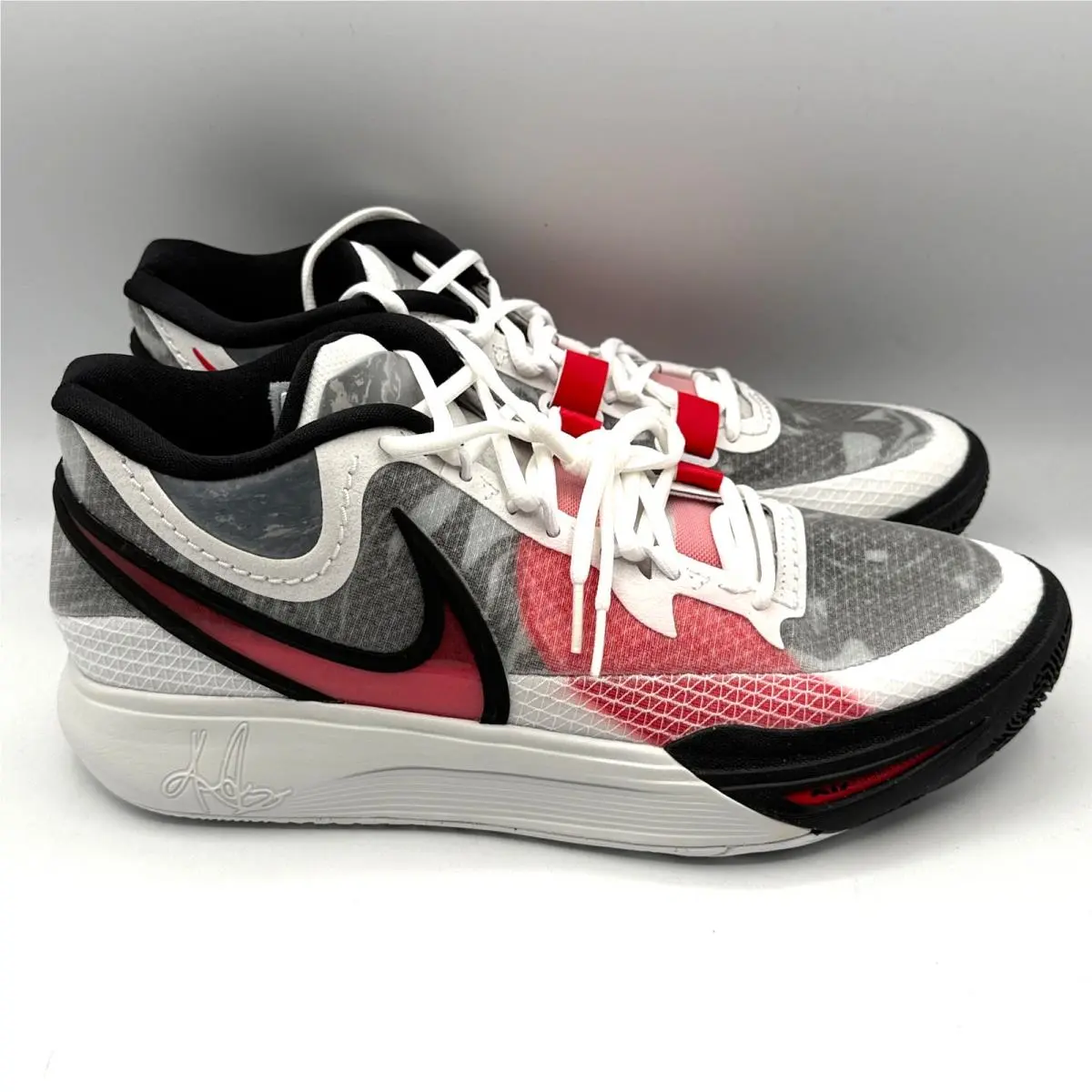 Nike Kyrie 8 Shoes Mens Black White Red Basketball Running DJ6017 100