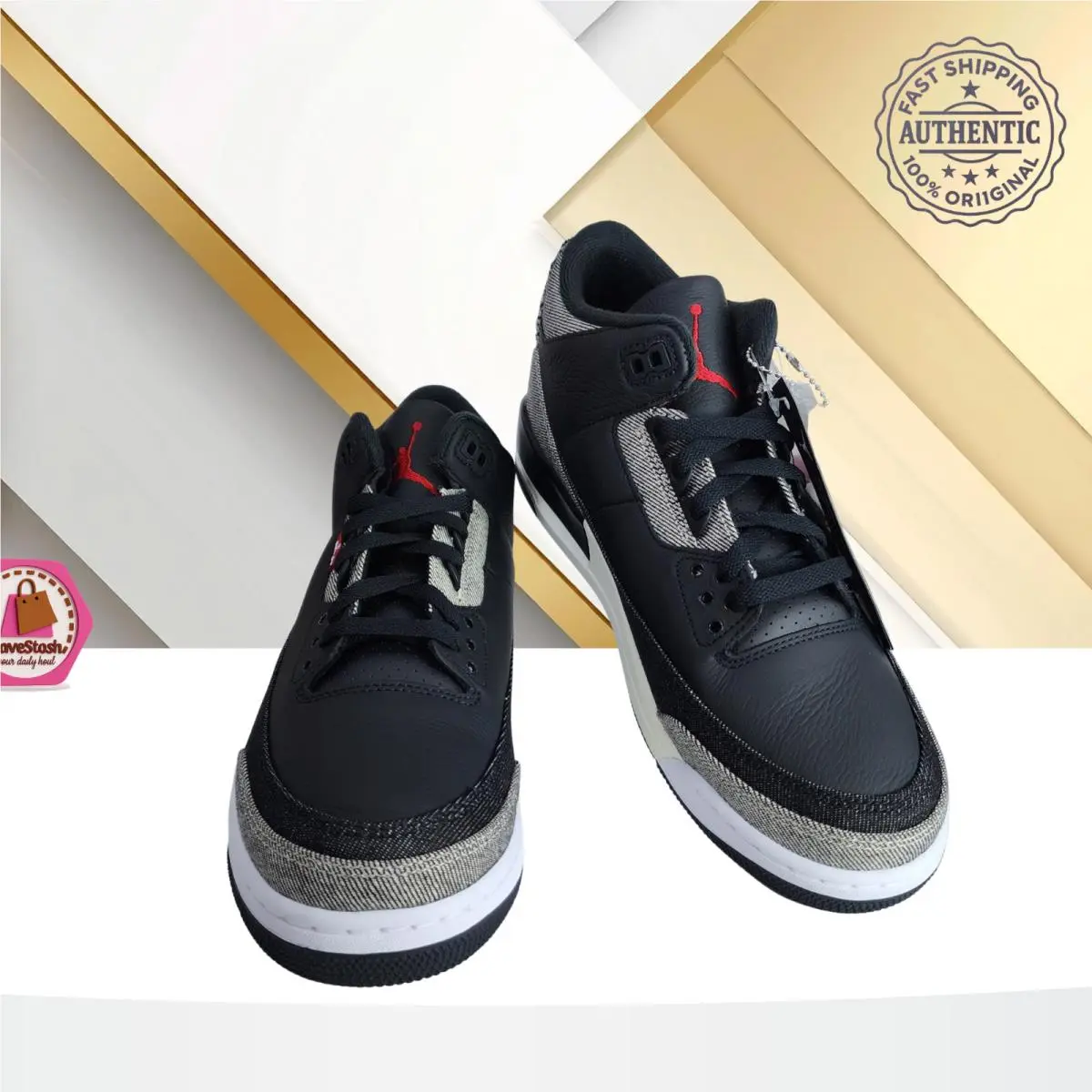 Nike shoes - Air Jordan 3 - Air - IR0914-400 - Black 1
