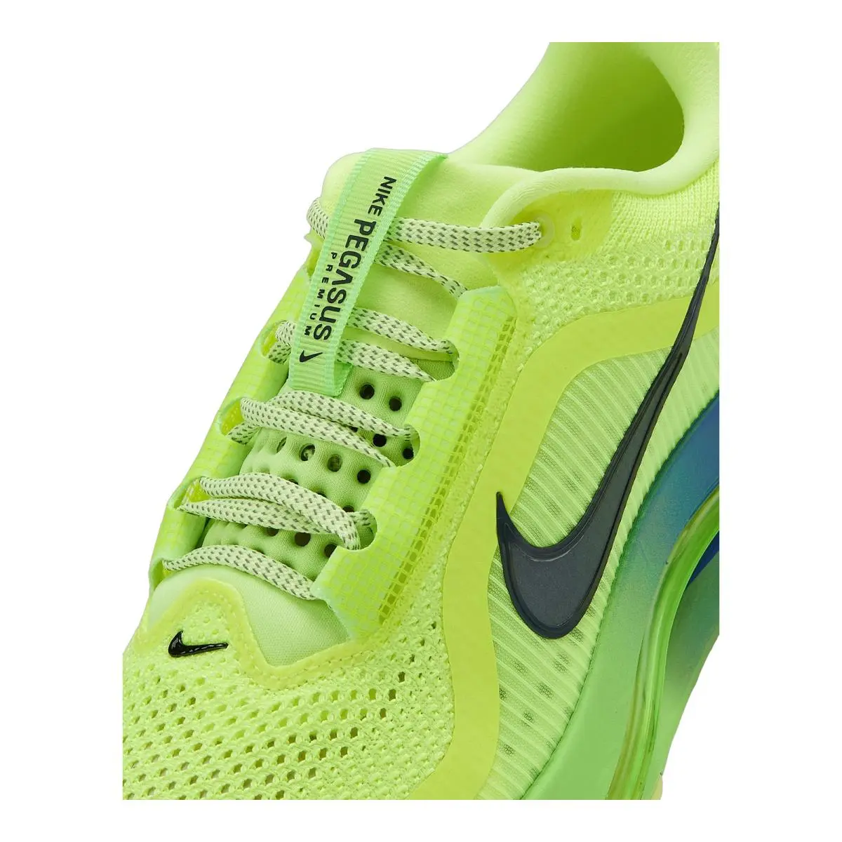 Nike shoes - Nike Pegasus Premium - Pegasus Premium - HQ2592-702 - Volt Ice/Lime Blast/Sapphire/Black Spruce 10