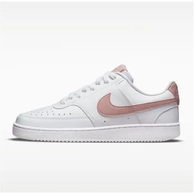 Court Vision Low Next Nature Women`s Shoes White/pink Oxford by Nike