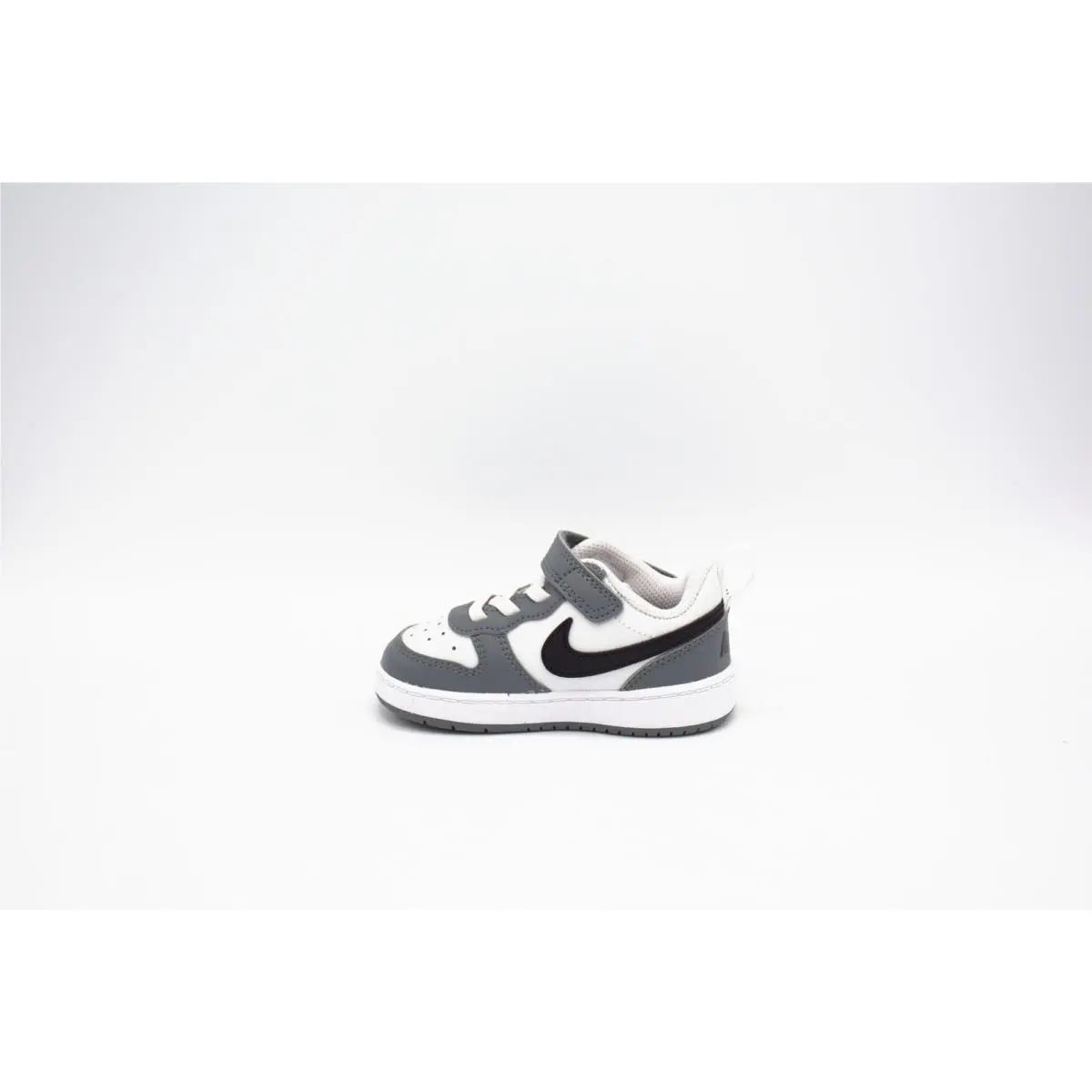 Court Borough Low TD Black Grey White DV5458 Kids Sneakers by Nike
