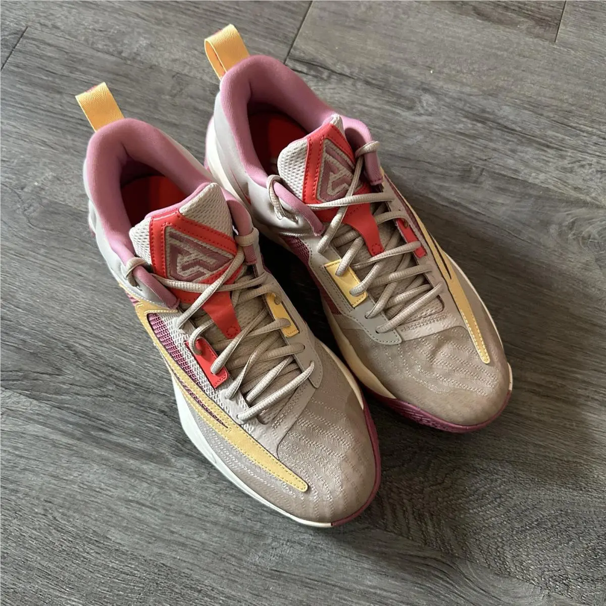 Nike shoes - Nike Giannis Immortality - Giannis Immortality - DZ7533-200 - Beige, Manufacturer: Fossil Stone/Desert Berry/Guava Ice/Celestial Gold 5
