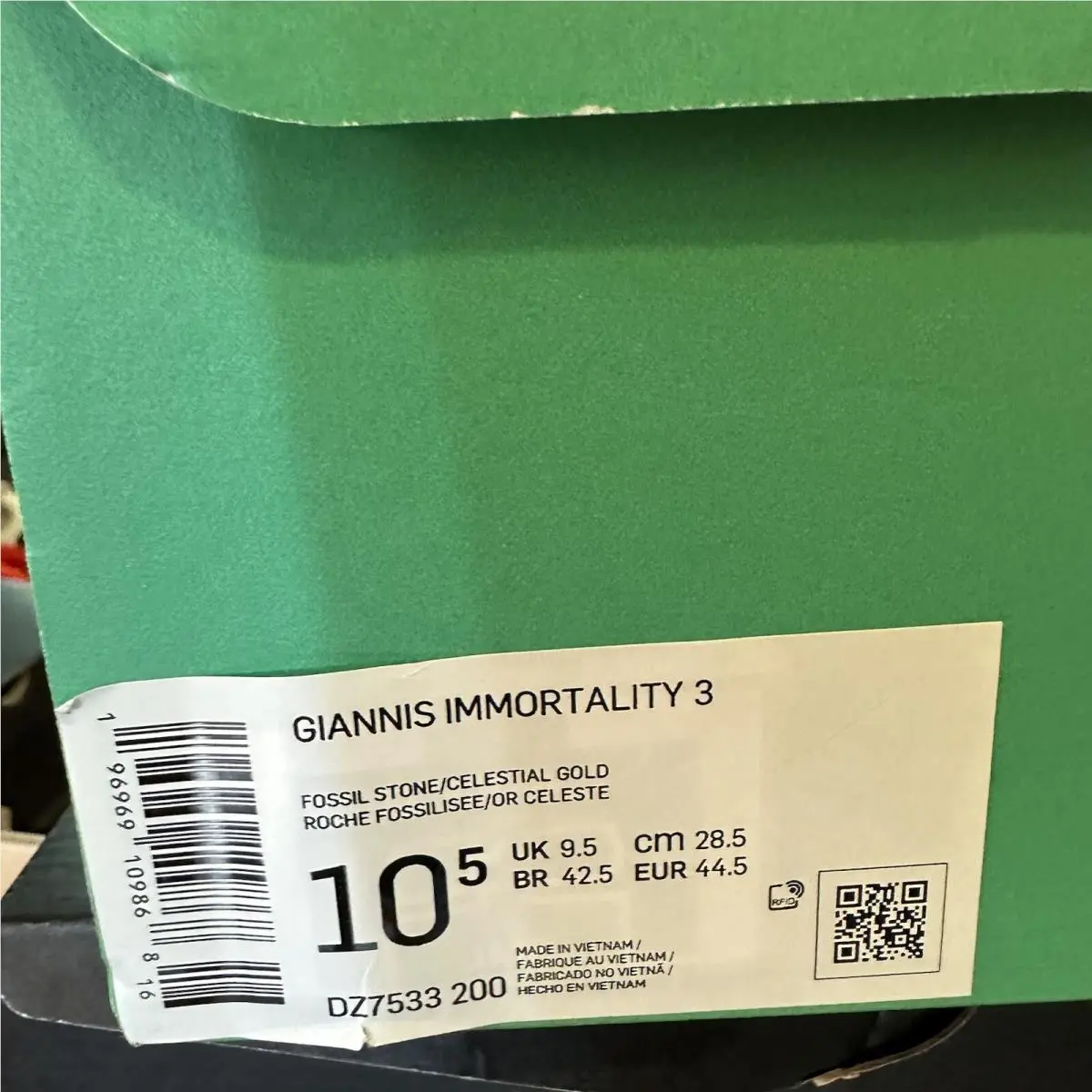Nike shoes - Nike Giannis Immortality - Giannis Immortality - DZ7533-200 - Beige, Manufacturer: Fossil Stone/Desert Berry/Guava Ice/Celestial Gold 16