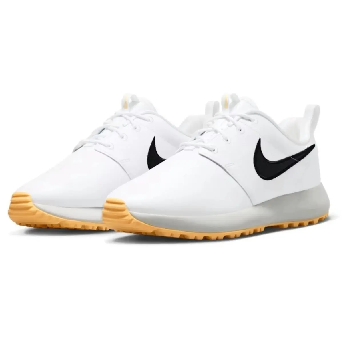 Nike shoes - Nike Roshe G - Roshe - White, Maufacturer: White/Tangerine Tint/Black 9