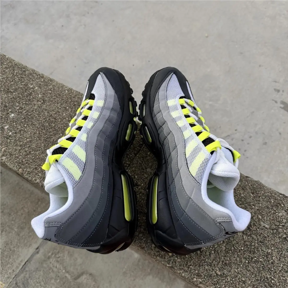 Nike shoes - Nike Air Max 95 - Air Max - HM4740 001 - Green/Grey 9