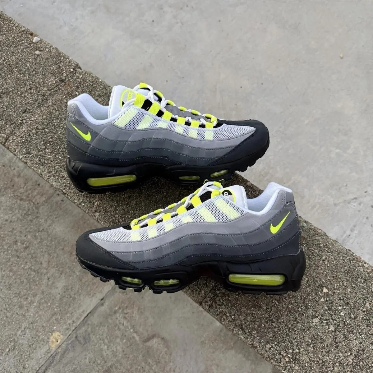 Nike shoes - Nike Air Max 95 - Air Max - HM4740 001 - Green/Grey 6