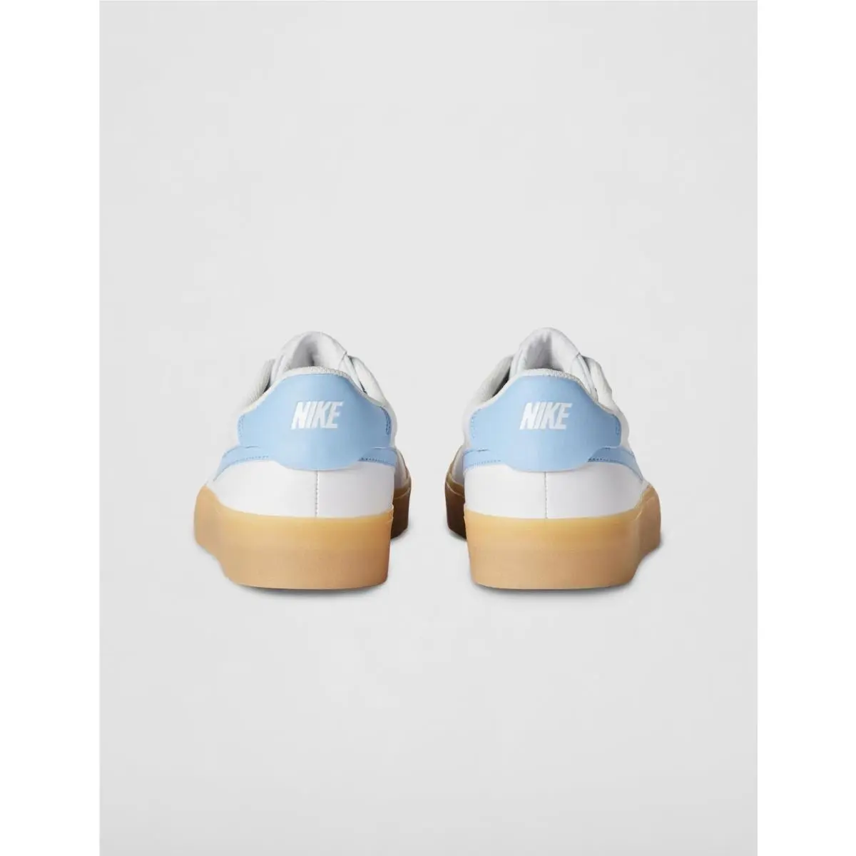 Nike shoes - White/Psychic Blue/Gum Yellow 9