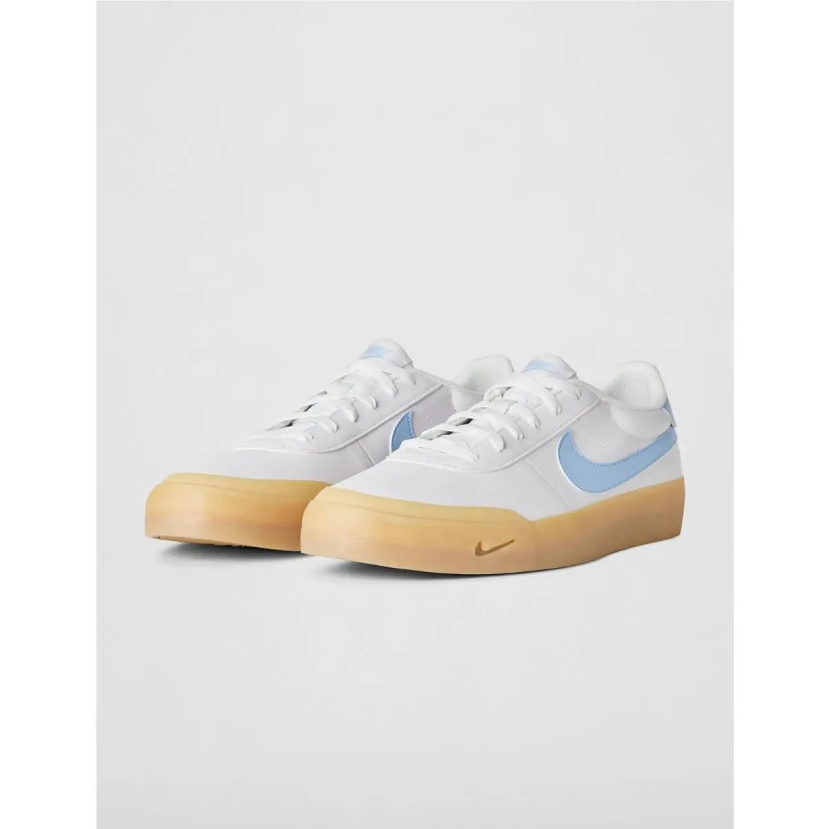 Nike shoes - White/Psychic Blue/Gum Yellow 7