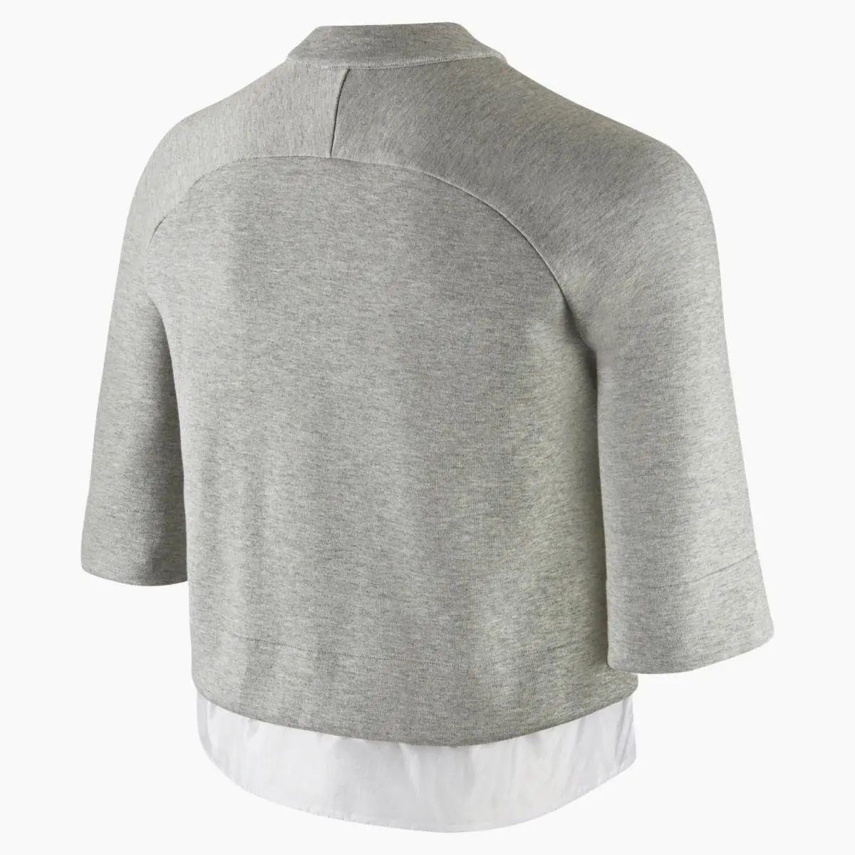 Nike clothing - NIKE Tech Fleece Cropped Splatter - 803012 - Gray 0