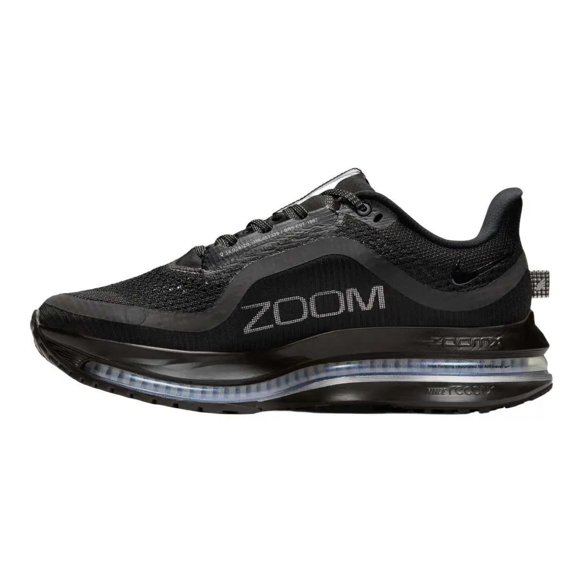 Nike shoes - NIKE Pegasus Premium - Pegasus Premium - Black/Black/Metallic Silver 1