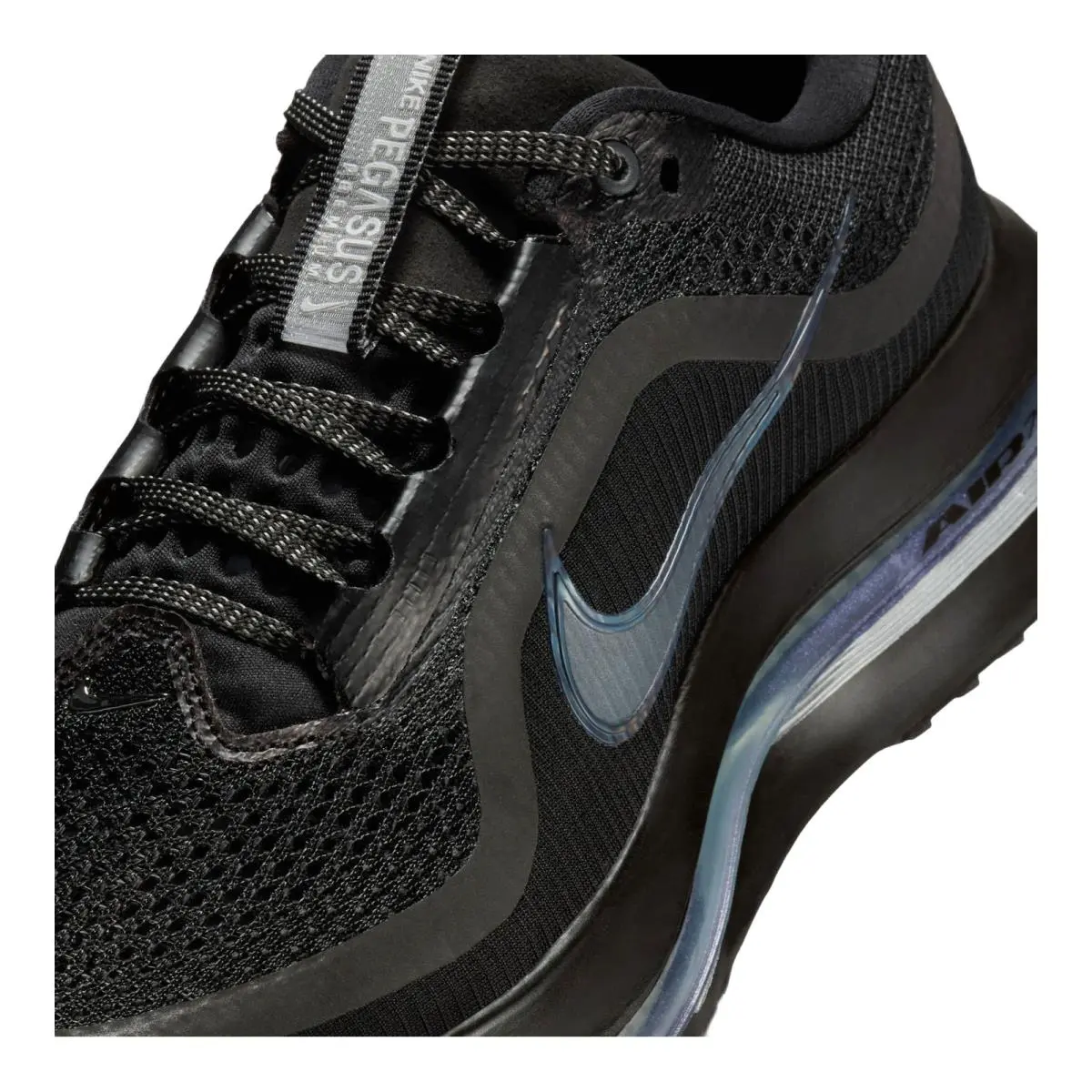 Nike shoes - NIKE Pegasus Premium - Pegasus Premium - Black/Black/Metallic Silver 9