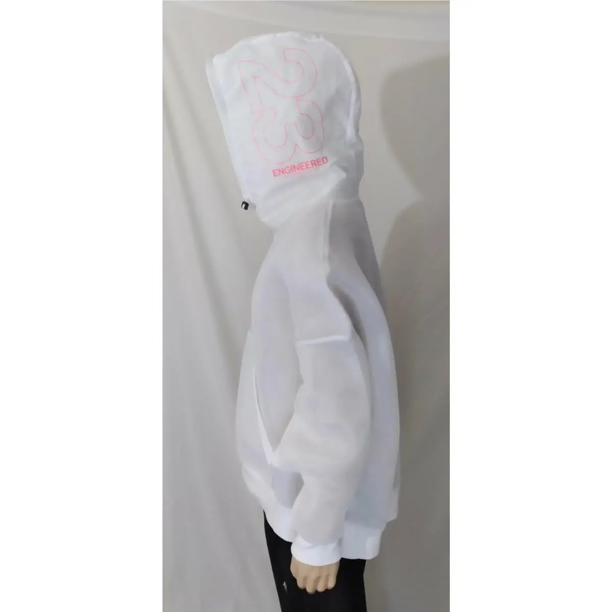 Nike clothing - Spacer Mesh Engineered Hoodie - Spacer Mesh Engineered Hoodie - CJ6083-100 CJ6083 - White, Manufacturer: White (UPC: 194276419816) 3
