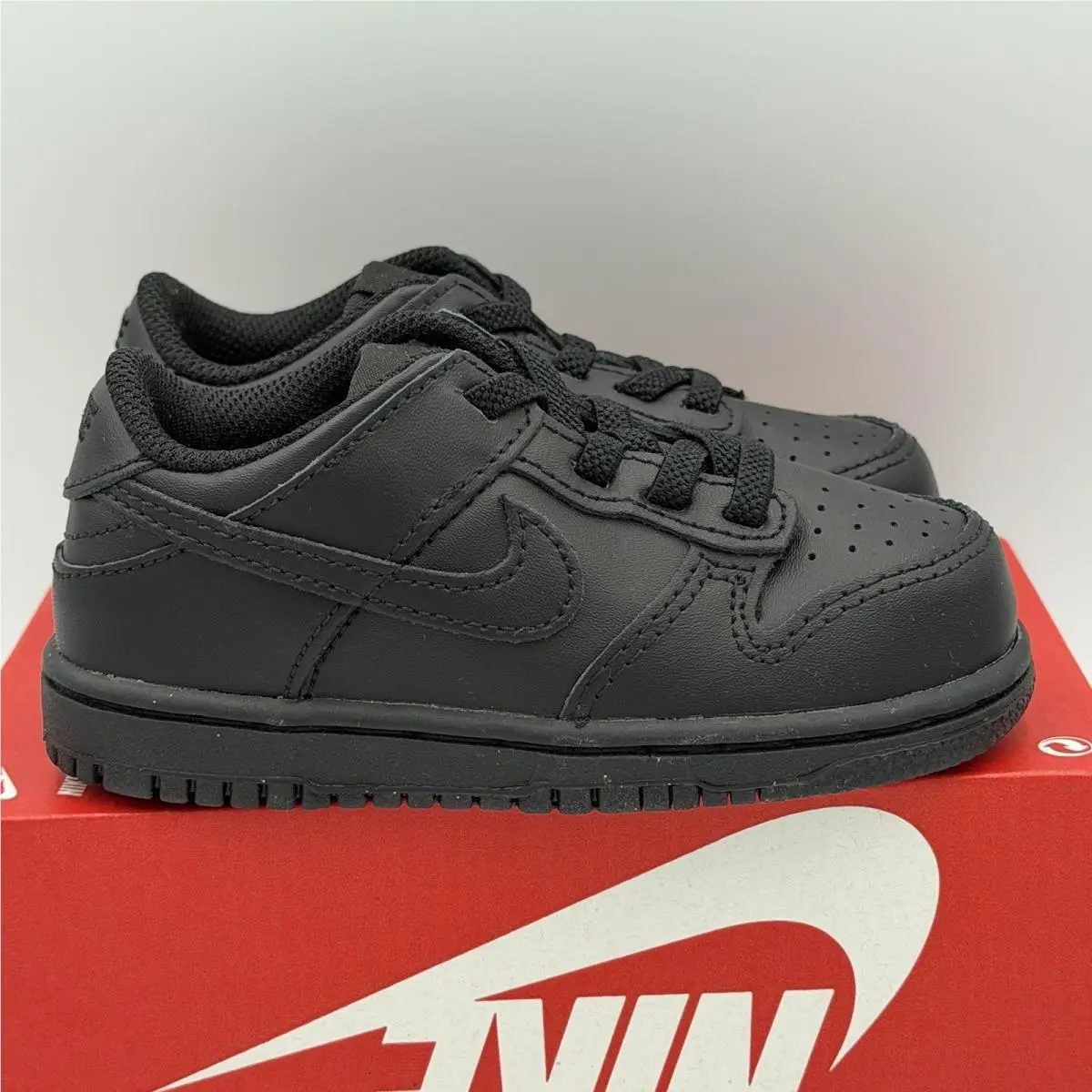 Toddler Ba Dunk Low TD Black/black FB9107 009 Size 8C by Nike