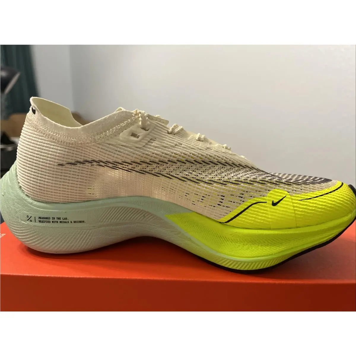 Nike shoes - Nike ZoomX Vaporfly Next - ZoomX Vaporfly Next - DV9431 100 - Coconut Milk Cave Purple 1