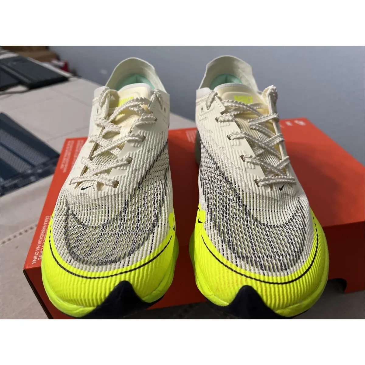 Nike shoes - Nike ZoomX Vaporfly Next - ZoomX Vaporfly Next - DV9431 100 - Coconut Milk Cave Purple 3