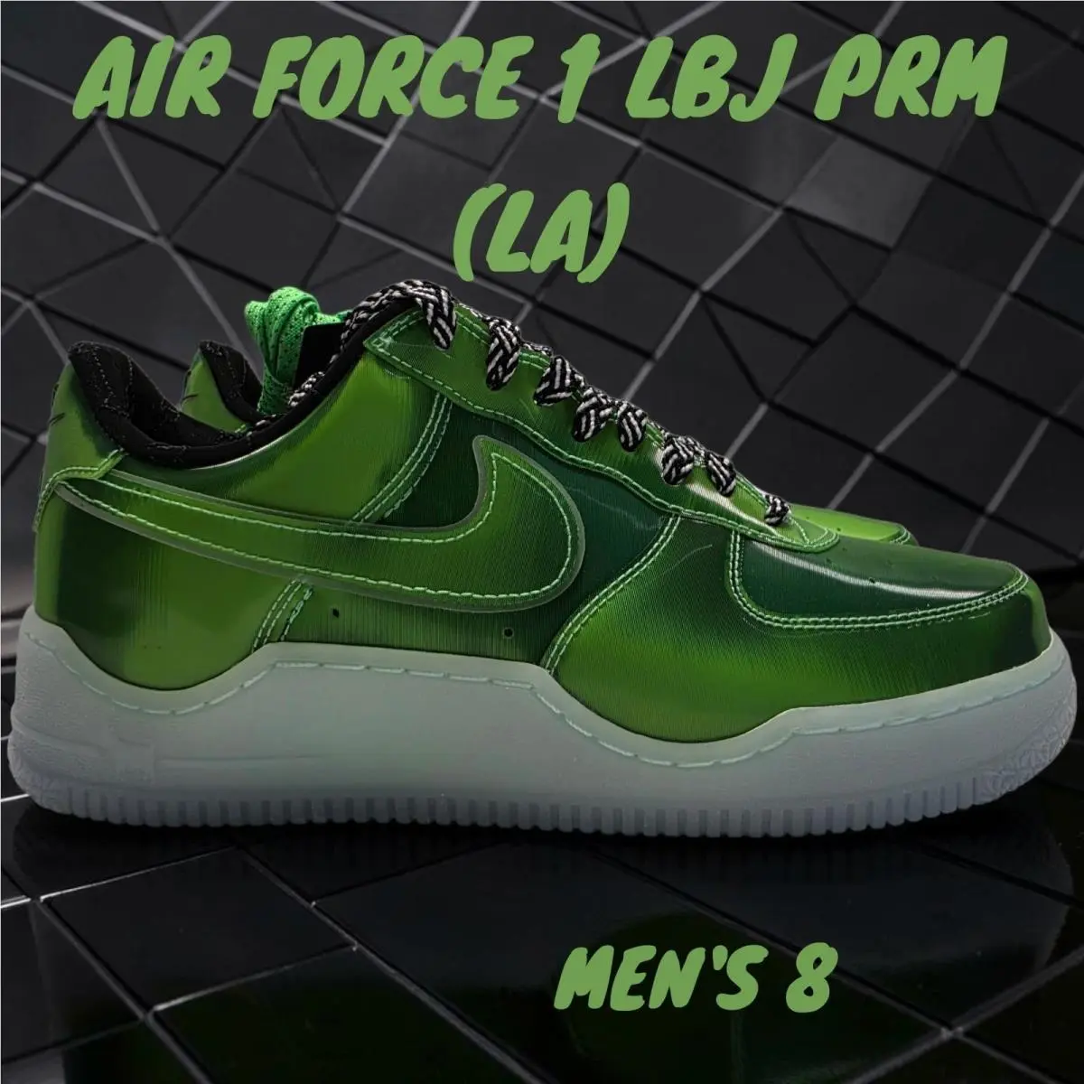 Air Force 1 Lbj AF1 Premium Lebron James LA Voltage Green IQ5368-300 8 by Nike