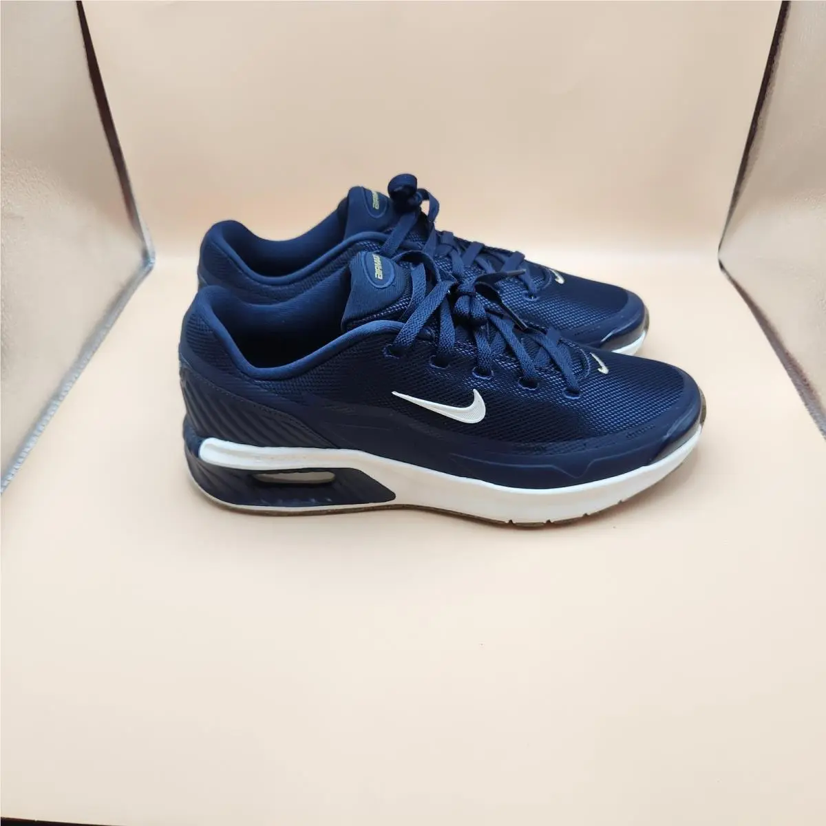 Nike Air Max Bia Shoes Mens Size 9.5 Midnight Navy Running I09416-400 Sneakers