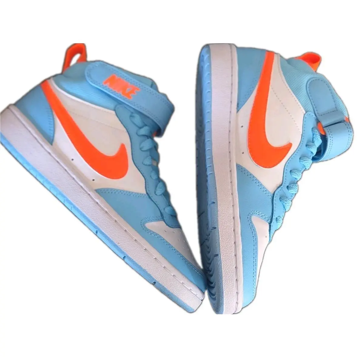 Nike shoes - Nike Court Borough - Court Borough - White Blue 5