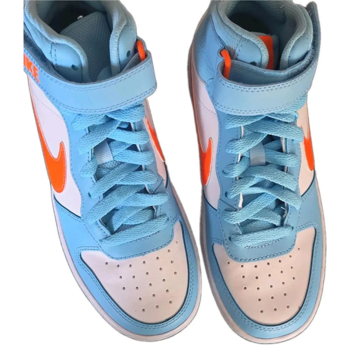 Nike shoes - Nike Court Borough - Court Borough - White Blue 4