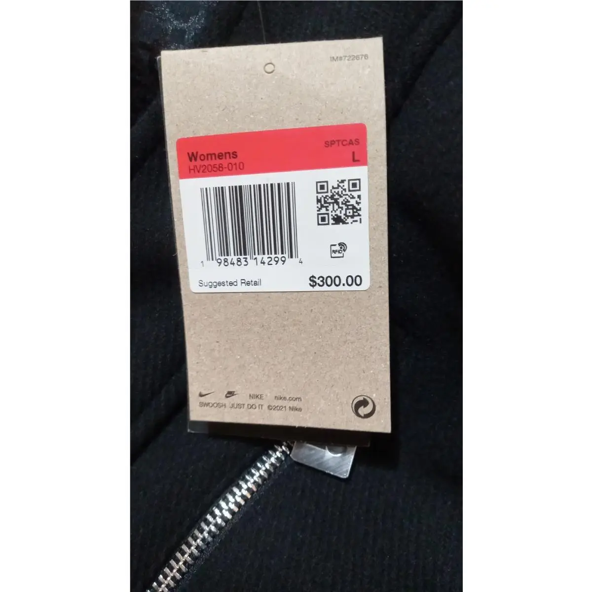 Nike clothing - HV2058-010 - HV2058-010 - Black (UPC: 0198483142994) 4