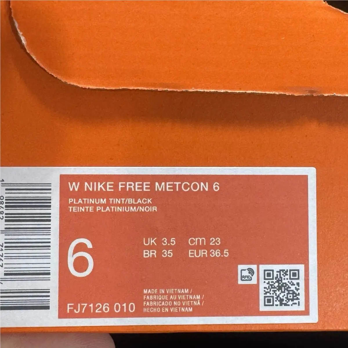 Nike shoes - Nike Free Metcon - Free Metcon - FJ7126-010 - Black (UPC: 198482560577) 6
