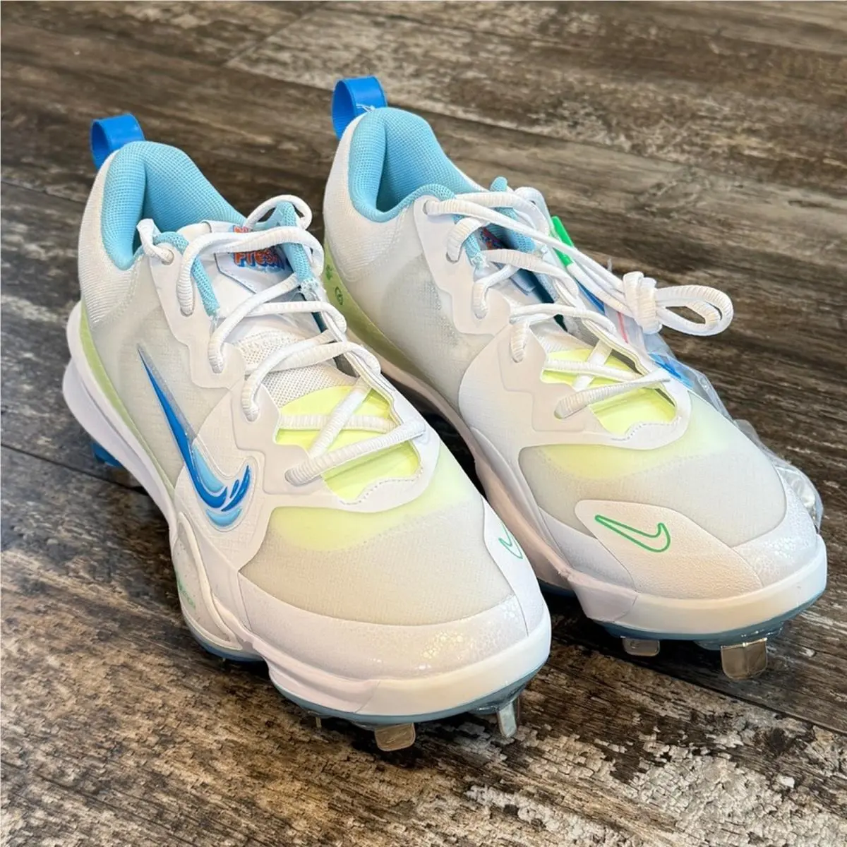Nike shoes - Nike Force Trout - Force Trout - FQ7941-100 - White, Blue 5