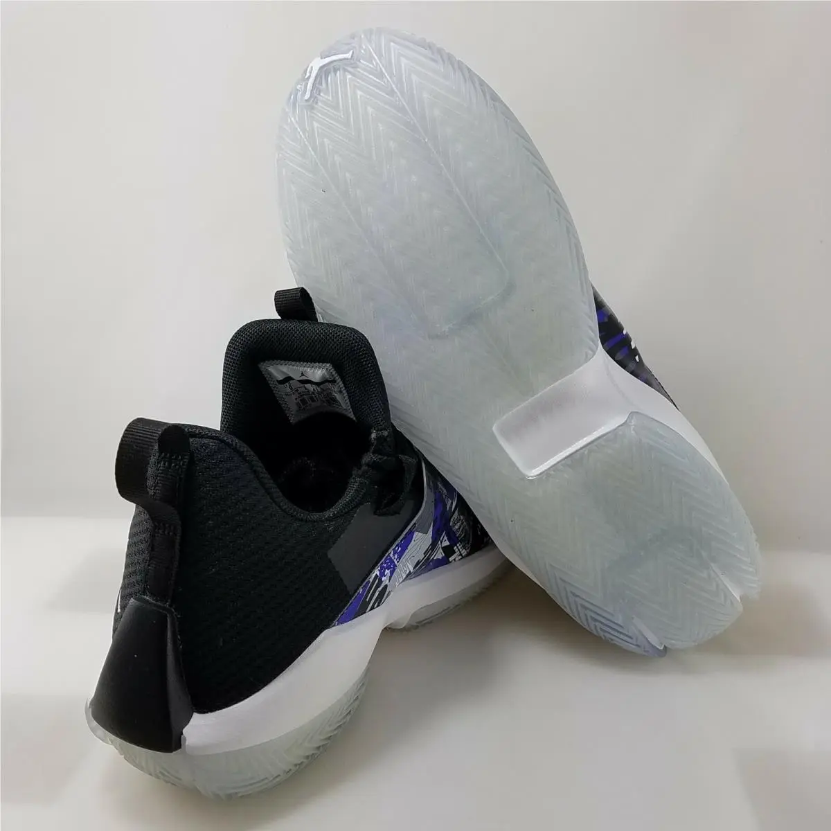 Nike shoes - Jordan Jumpman Hustle - Jumpman Hustle - AQ0397-500 - Dark Concord/White-Black 4