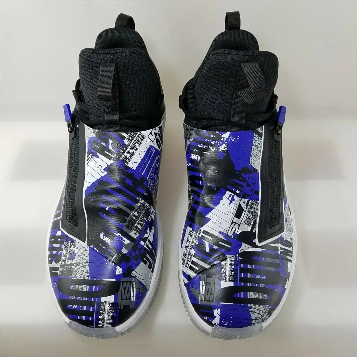 Nike shoes - Jordan Jumpman Hustle - Jumpman Hustle - AQ0397-500 - Dark Concord/White-Black 1
