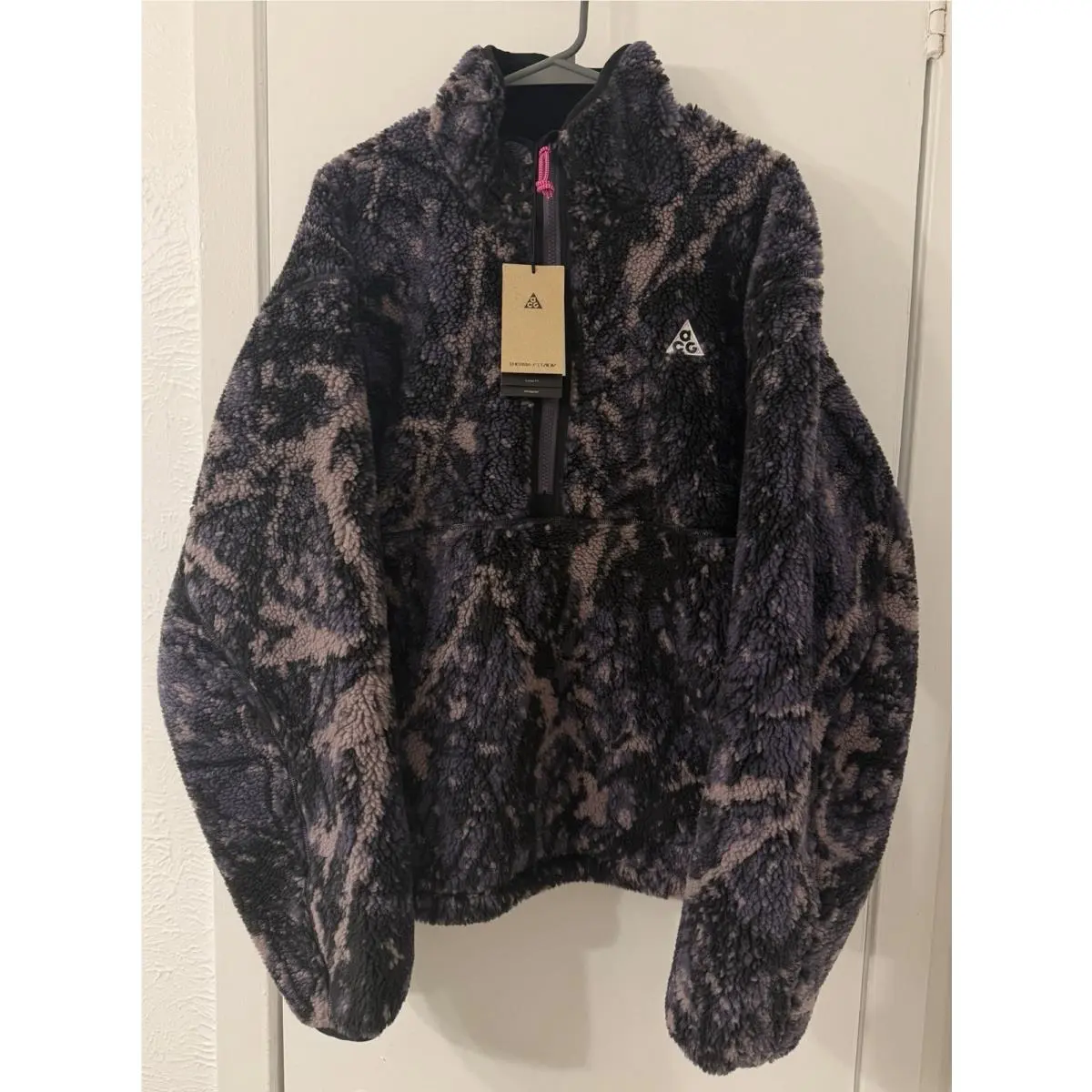 Acg Canwell Glacier Therma-fit Adv Half-zip Sweater FZ8622-573 Size Large by Nike