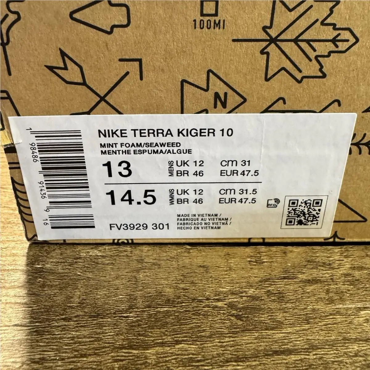 Nike shoes - Nike Terra Kiger - Terra Kiger - FV3929-301 - Green 0