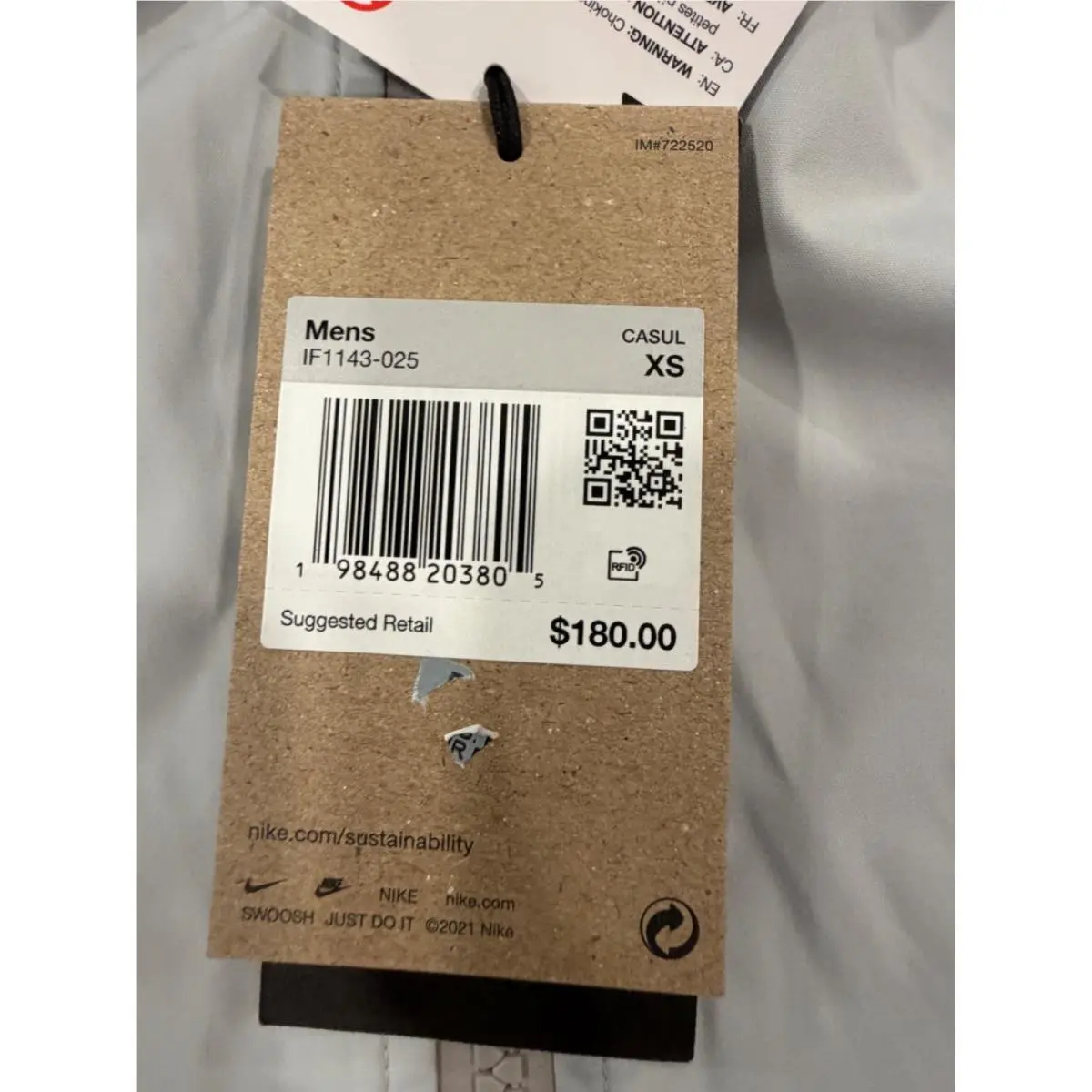 Nike clothing - Nike ACG Phantazma - ACG Phantazma - Gray (UPC: 198488203485) 8