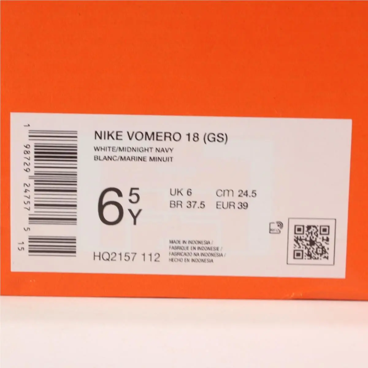 Nike shoes - Nike Vomero 18 - Vomero - HQ2157-112 - White 8
