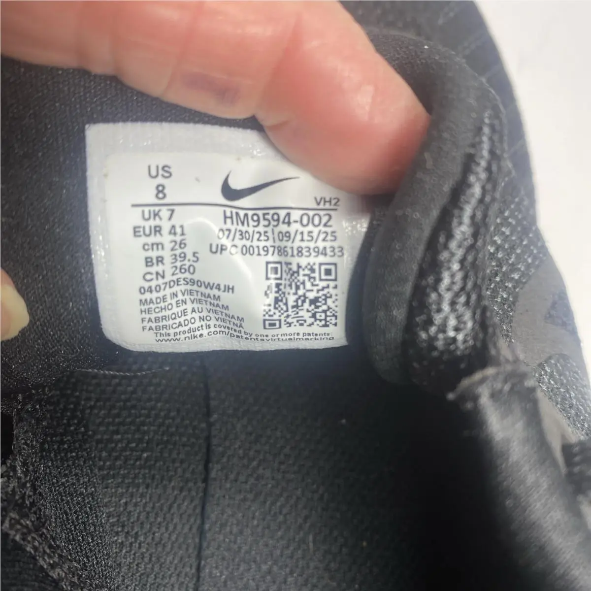 Nike shoes - Nike Run Defy - Run Defy - Black/Anthracite 9